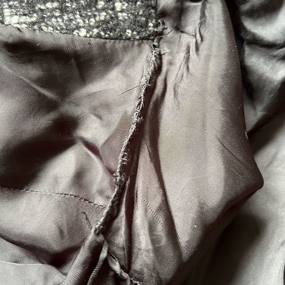 🔥WILFRED🔥 | Black and white tweed park jacket blazer - Picture 10 of 16